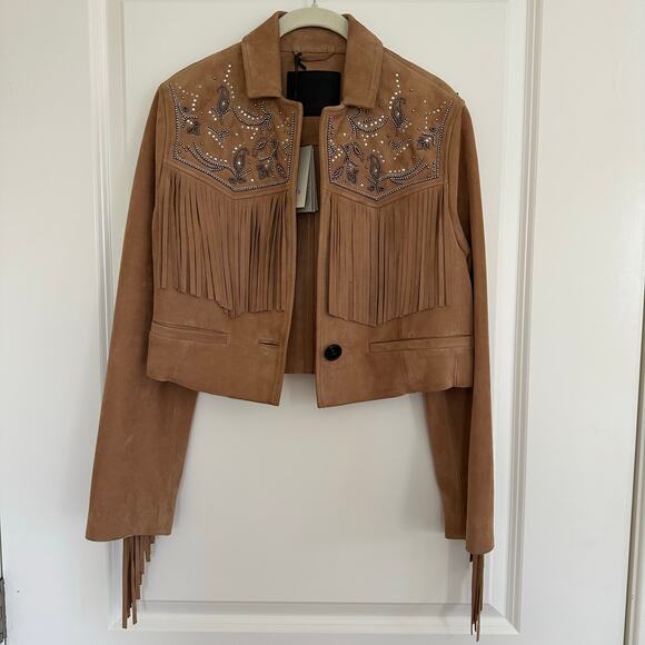ALLSAINTS Jackets & Blazers - ALLSAINTS Corinna Shai Suede Jacket Size 6